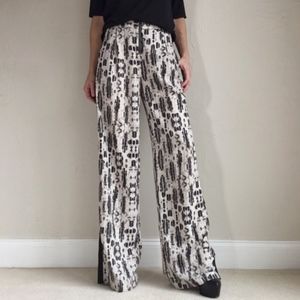 BCBG Max Azria Print Rasha Side Stripe Pant